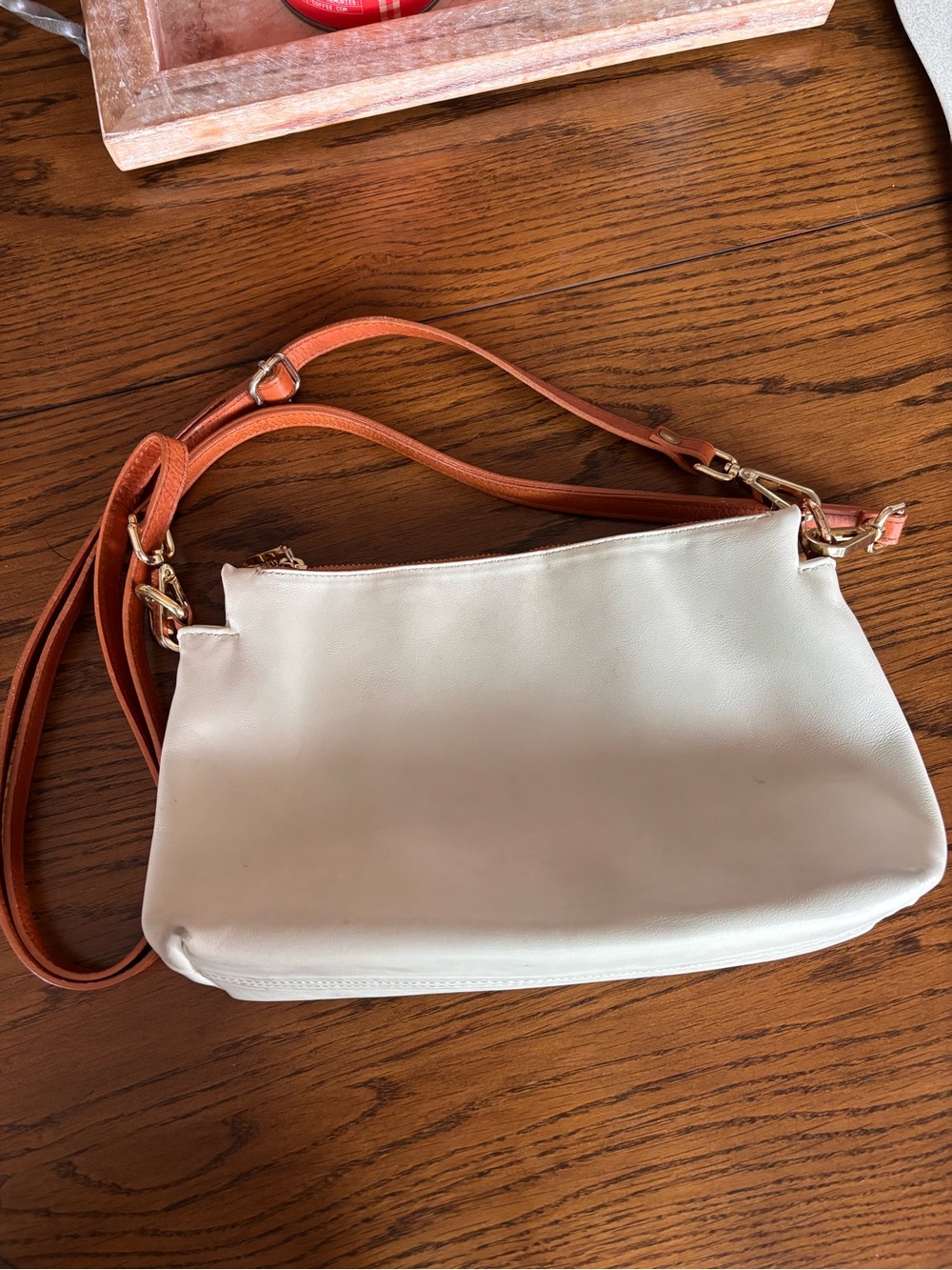Made in Italy leather Valentina purse.